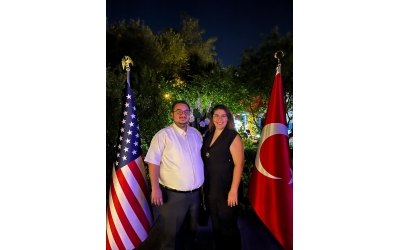 Akdeniz Gençlik Derneği ABD Büyükelçisinin Konutunda Düzenlenen Bağımsızlık Günü Resepsiyonuna Katıldı